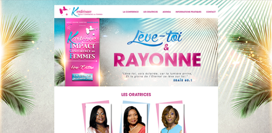 Site Web de Karaibes Impact Conference des Femmes