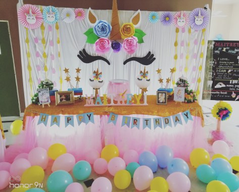 Unicorn theme party