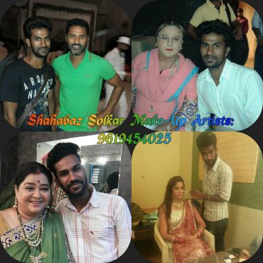 There are many more celebrity to whom I did make up and even assisted some...
