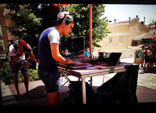 Aqui pinchanso en la fiesta de dj´s del Pokifonik Sound 2016