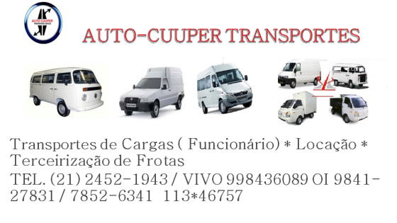 Transportes de Cargas e Funcionário
