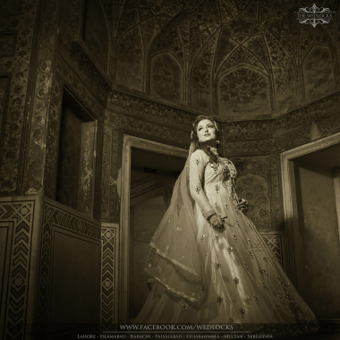 Inside the Shahi Qila a bride once danced. Yes where there's courage there's a possibility. #Weddingpakistan