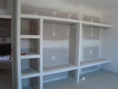 Closet y organizador (Pladur) 