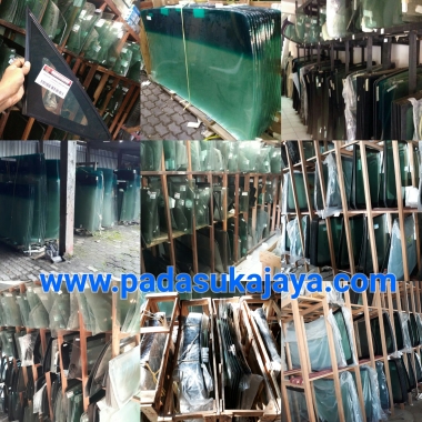 Ready stock berbagai macam kaca mobil dari berbagai merk dan tipe mobil truk dan bus
