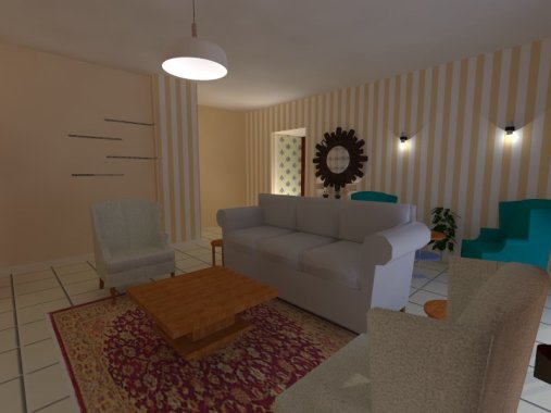 Living room view