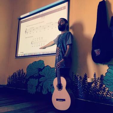 Taller de teoría musical en centro "La Madriguera - Música y Terapias"