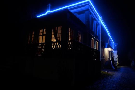 le manoir de nuit