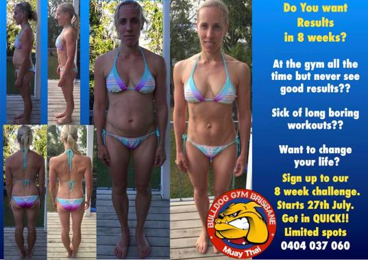 This is Siobhan after her 8 week challenge