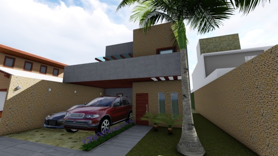 Projeto Residencial Terreno 10x30m