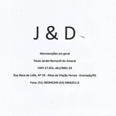 J & D Manutenções Em Geral