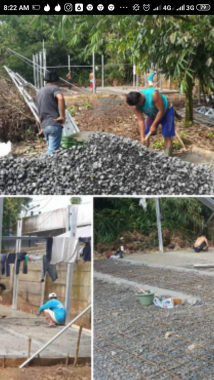 Pekerjaan awal rumah balajara