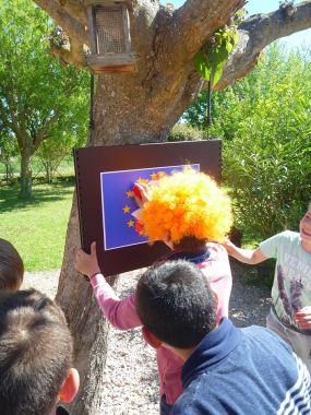 sculpture de ballons et beaucoup de mini jeux comme la pèche aux canard et la chasse au trésors