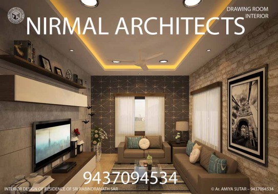 Living room Interior design at Bharatpur