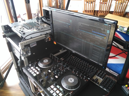Part set up of the "Big Rig"