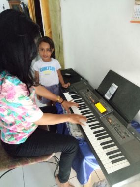 Salah satu murid less Vocal saya berusia 5 tahun