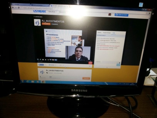 Webinars e cursos online.