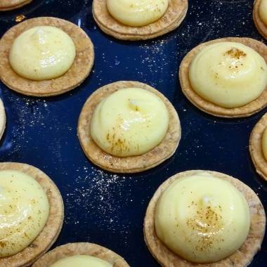 Mini tarte citron au romarin