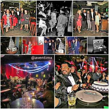 Fiesta de cumpleaños 40 al estilo de los años 20 en bar de Jazz en el centro histórico de la Ciudad de México