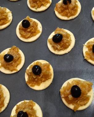 Mini pissaladière
