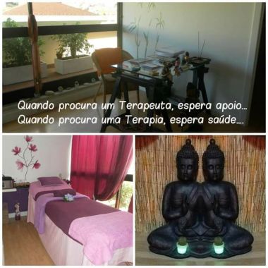 Nós os Terapeutas temos o dever de cuidar e dissipar a dor de quem nos procura. No meu caso, trabalho essencialmente com bioenergias e medicina ayurvédica, para equilibrar o corpo físico e emocional. Todos nós sabemos que todas as doenças começam na mente e mais tarde tudo é somatizado em dores físicas, e neste caso o estômago e intestinos são os que mais sofre (já se diz-me que o intestino é o nosso 2º cérebro). Através de terapia bioenergética e reiki é possível equilibrar os centros de energia, para que possa vir a ter a saúde que merece. Entregue-se e deixe que eu faça o meu trabalho, comprove os resultados!!! O seu corpo é o seu templo, trate-o bem!