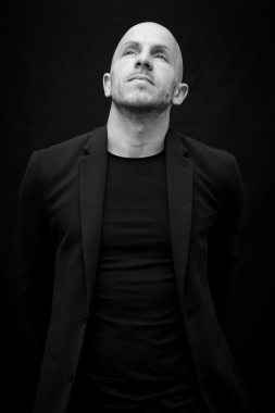 Black & White Studio Portrait 
Model: David Guillano
