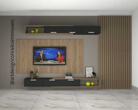 Combinação perfeita! Projeto por Daniela Morais (Design de Interiores)