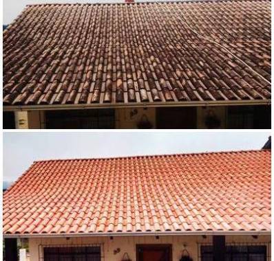 Limpeza de telhado