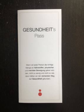 Gesundheitspass
