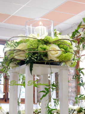 Décoration Florale, pour cérémonie Laïque, centre de table ...