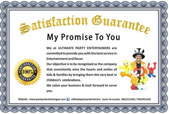 Guaranteed Satisfaction 