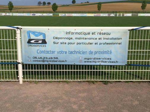 Conception et réalisation bâche mesh