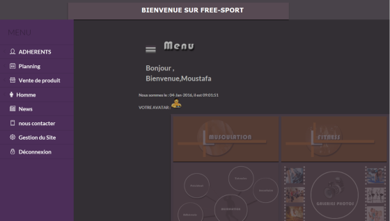 Creation d'un site web pour le club Musculation ASPAV MUSCULATION de Vesoul.ce site permet aux adhérents de suivre leur performance,etablir un planning d'entrainement.
s'evaluer entre amis. Partager ces photos, ces videos, ces conseils.