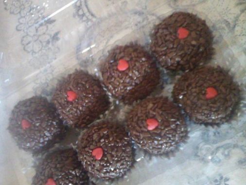 Preto com Nutella.