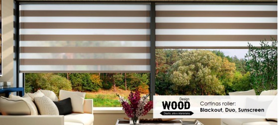 Cortinas Roller y pisos de distintas marcas