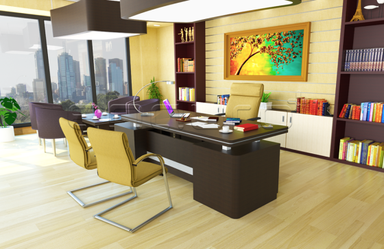 High Quality Wooden Director Desk