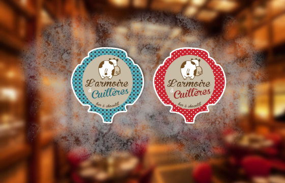Projet : réalisation de logo
Client : L'armoire à cuillères
Domaine : Bar à chocolat