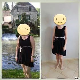 Perte de 15.5 kg dont une diminution de 9.6% de masse graisseuseP