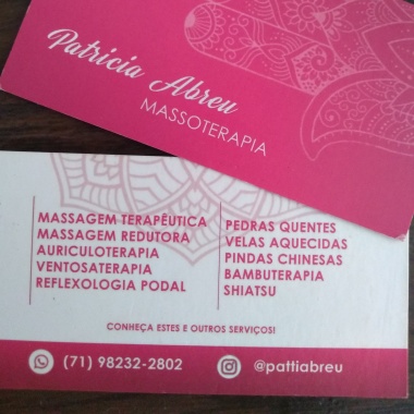 Patrícia Abreu Massoterapia