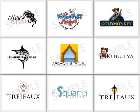 samples of illustrative logo