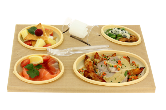 Livraison de plateaux repas sur Pau et agglomération, en entreprise, au bureau...
Tous nos plateaux repas, valises gourmandes et paniers bodegas sont servis froids.
Pain, eau minérale (50cl/pers), vaisselle jetable (couverts, verre, serviette) sont inclus dans tous nos plateaux repas