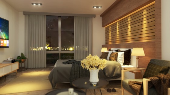 DISEÑO DE INTERIORES -HABITACIÓN 