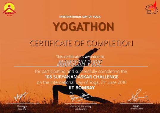 108 Suryanamaskar Challenge 