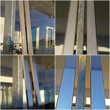 Aluminiumrahmen Grundreinigung