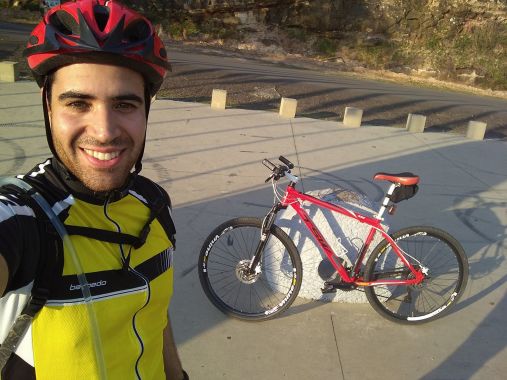 Treino de ciclismo