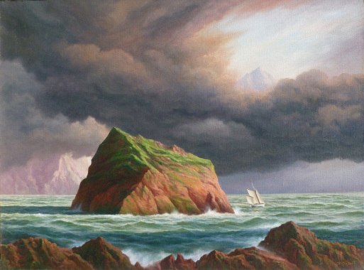 Peinture à l'huile sur toile