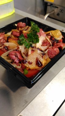 Salade Gésiers confit .