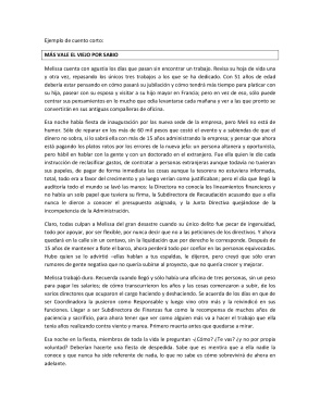Ejemplo de redacción 100% original