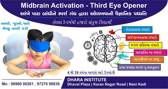 Whole brain development program speccially for childrens upto 20 yrs.