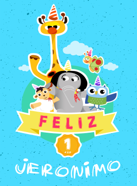 Tarjeta para cumpleaños