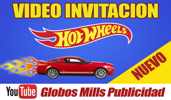 HOTWHEELS INVITACION